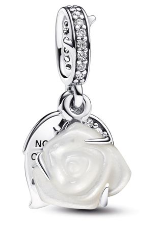 Pandora Moments White Rose in Bloom charm 793200C01