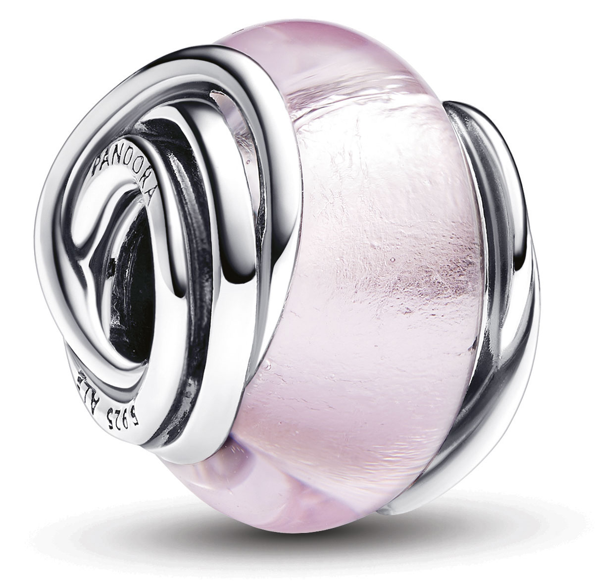 Pandora Moments Encicled Pink Murano charm 793241C00