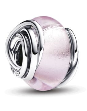 Pandora Moments Encicled Pink Murano charm 793241C00