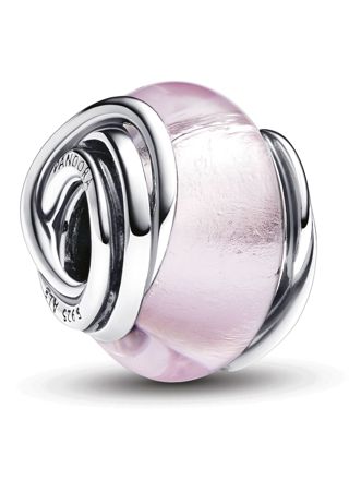Pandora Moments Encicled Pink Murano charm 793241C00