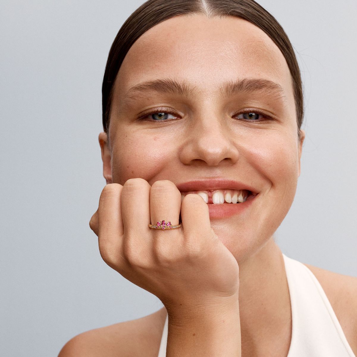 Pandora Disney Rapunzel goldplated ring 163651C01