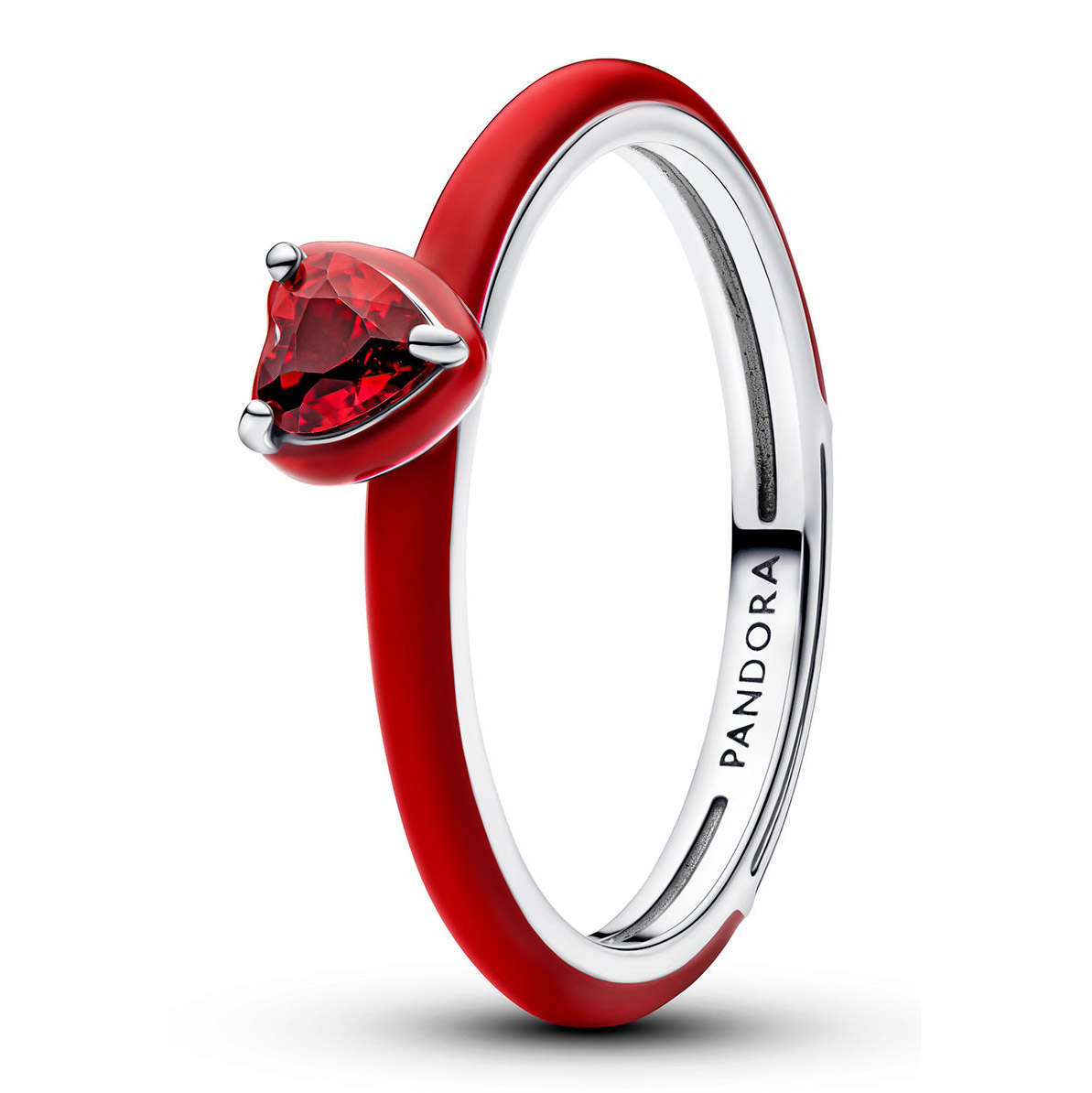 Pandora ME silver ring red 193088C05