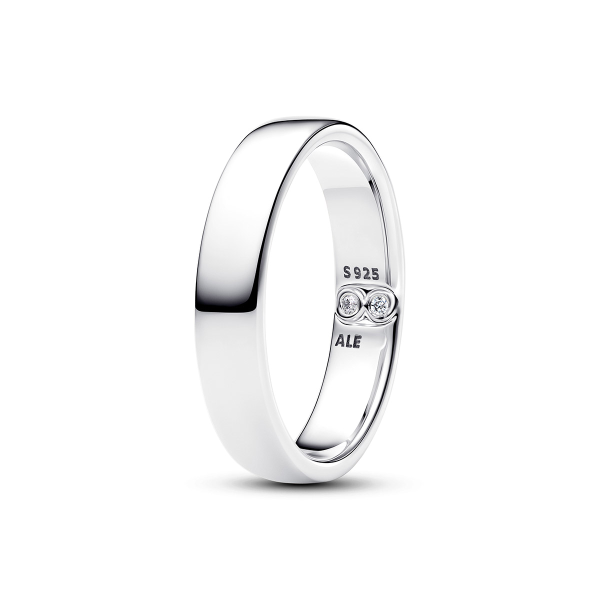 Pandora Moments Engravable Silver Ring 194776C01