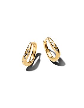 Pandora Essence wavy hoop earrings 264663C01