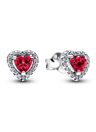Pandora Timeless heart earrings silver 298427C04
