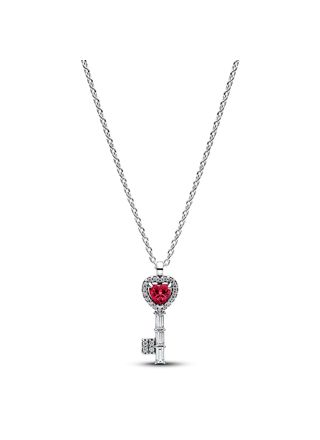 Pandora Timeless silver key necklace 394392C01-45