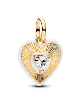 Pandora ME gold-plated Heart pendant charm 764409C01