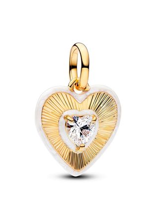 Pandora ME gold-plated Heart pendant charm 764409C01
