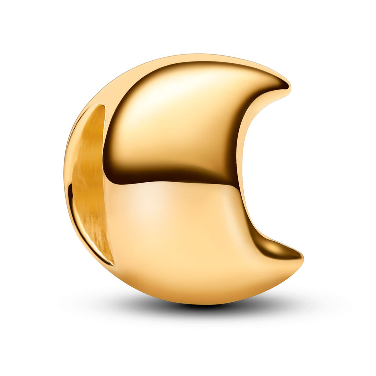 Pandora Moments gold-plated Moon charm 764516C00