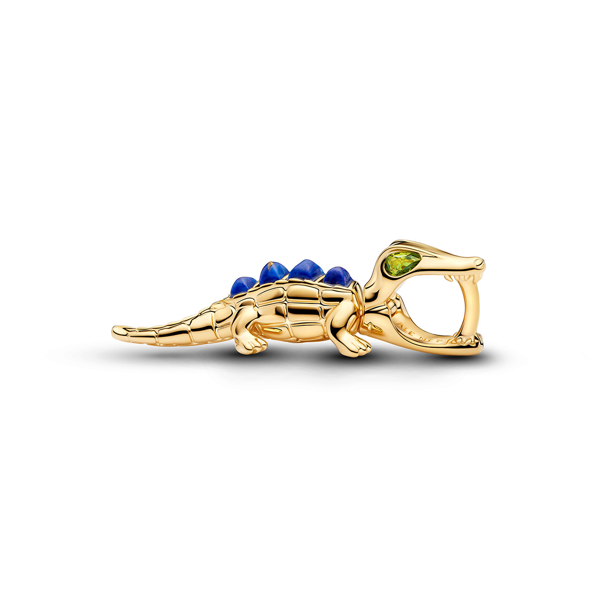 Pandora Moments gold-plated crocodile charm 764624C01