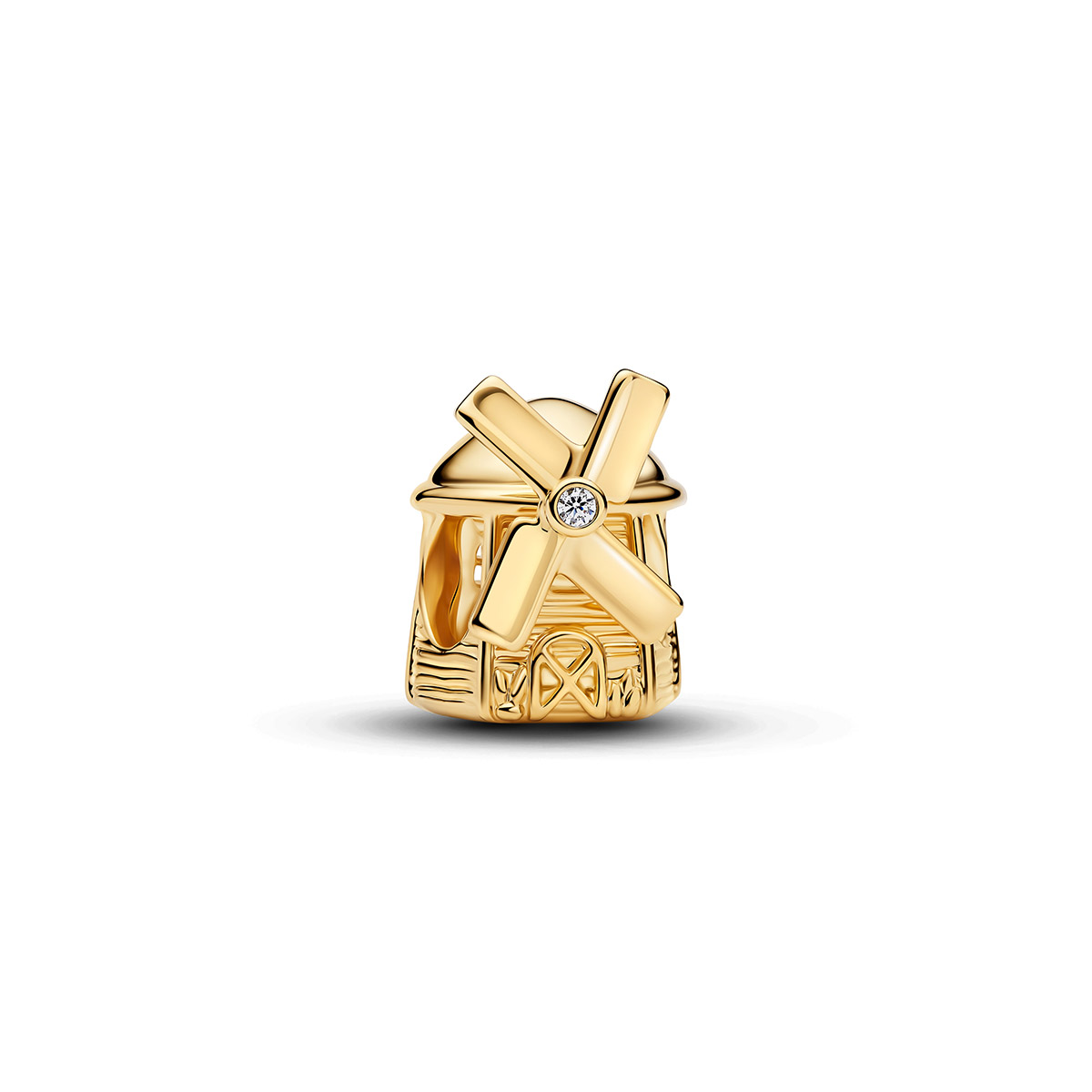 Pandora Moments gold-plated windmill charm 764631C01