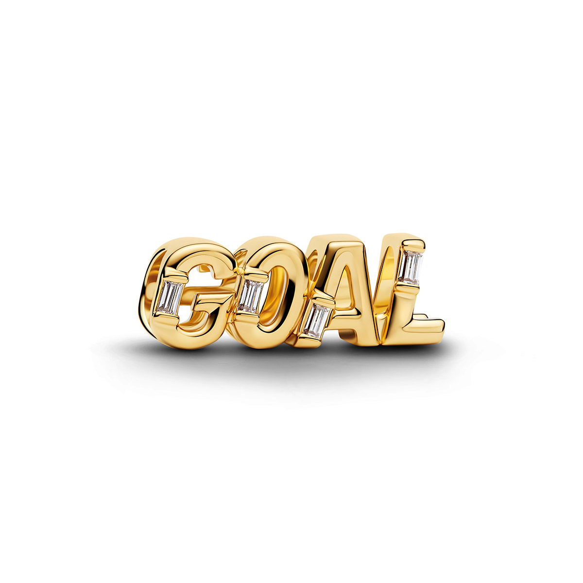 Pandora Moments gold-plated Goal charm 764709C01