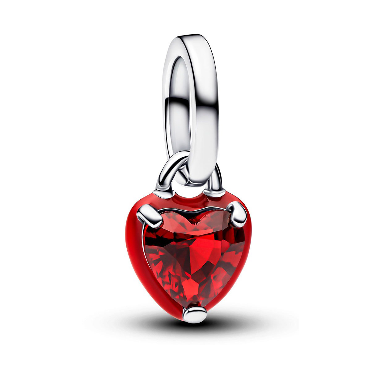 Pandora ME silver Red heart charm 793042C05