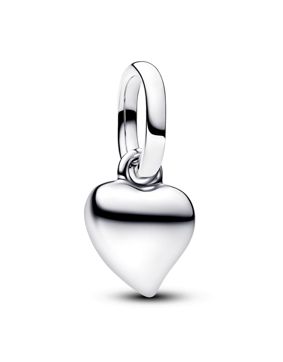 Pandora ME silver engravable heart charm 793691C00