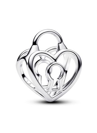 Pandora Moments silver Heartlock charm 794358C00