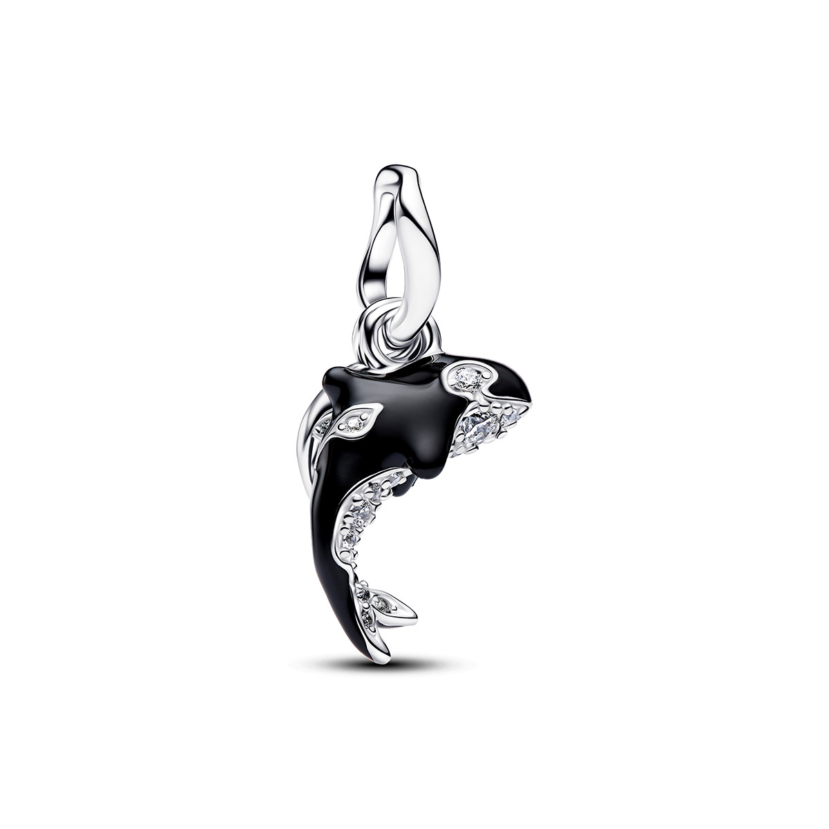 Pandora Moments silver killer whale charm 794683C01