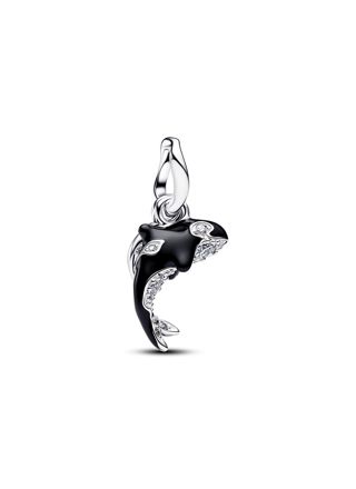 Pandora Moments silver killer whale charm 794683C01