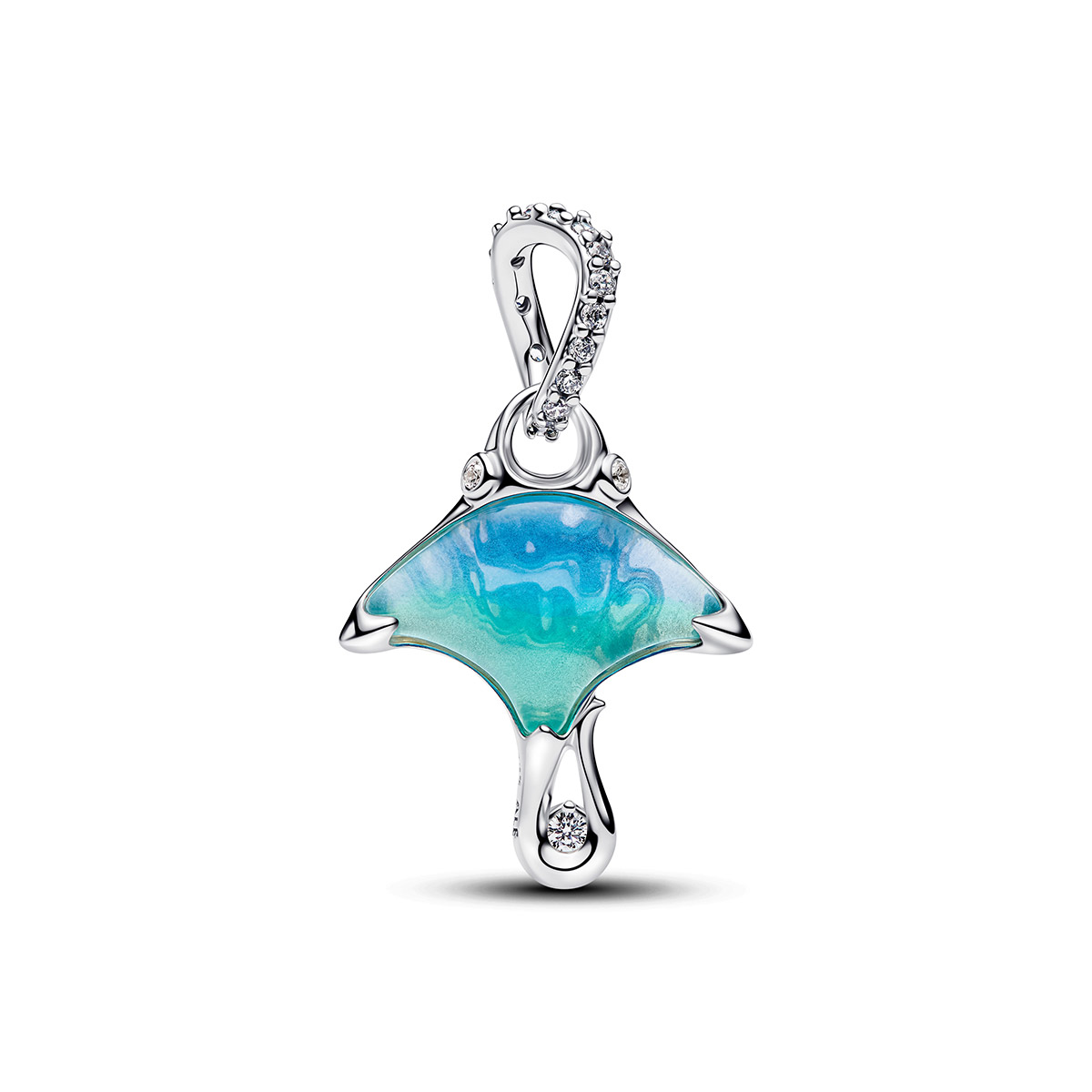 Pandora Moments turquoise stingray charm 794685C01