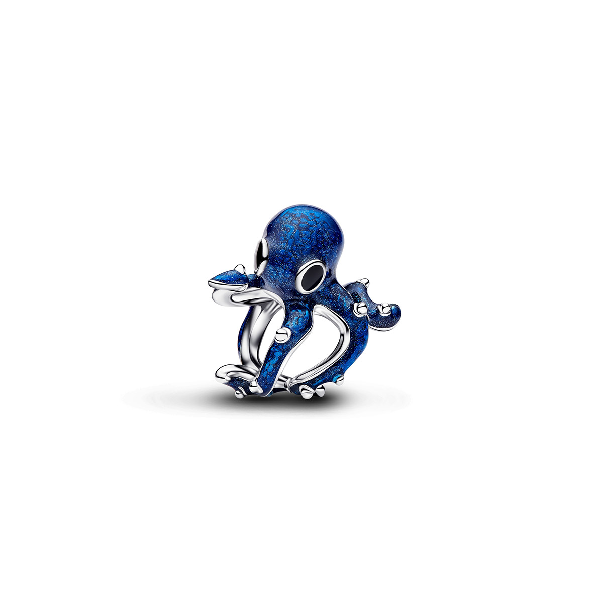 Pandora Moments silver and blue octopus charm 794706C01