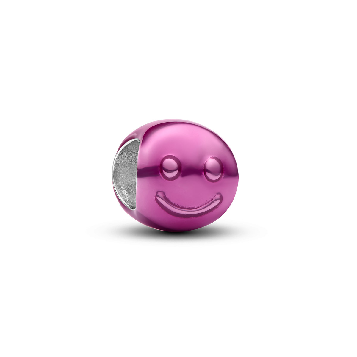 Pandora Moments Pink Happy Face Charm 794815C01