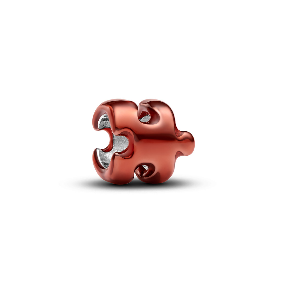 Pandora Moments Orange Puzzle Piece Charm 794816C01