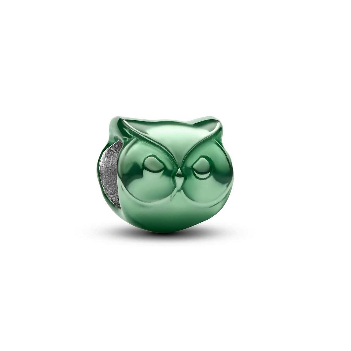 Pandora Moments Green Owl Charm 794900C01
