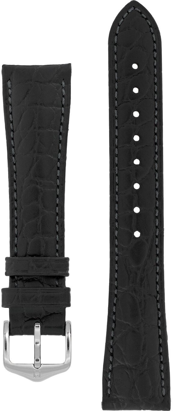 Hirsch Aristocrat Black Leather Strap 038 28 0 50