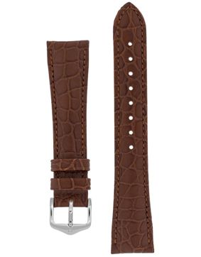 Hirsch Aristocrat Brown Leather Strap 038 28 0 10