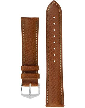 Hirsch Boston golden brown Leather Strap 013 02 0 70