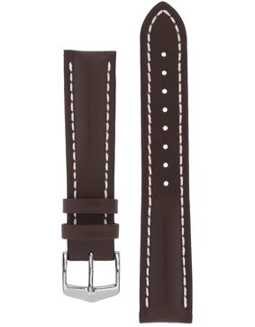 Hirsch Heavy Calf Brown Leather Strap 014 75 0 10