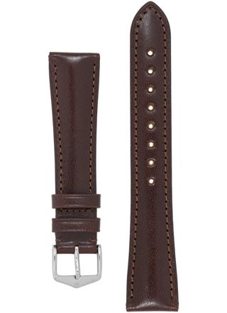 Hirsch Siena Brown Leather Strap 042 02 0 10