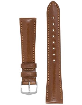 Hirsch Siena kullanbrown Leather Strap 042 02 0 70