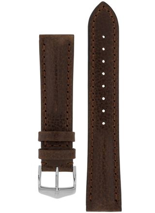 Hirsch Lucca Brown Leather Strap 049 02 0 10
