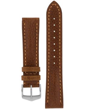 Hirsch Lucca kullanbrown Leather Strap 049 02 0 70