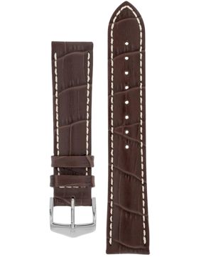 Hirsch Modena Brown Leather Strap 1030 28 10