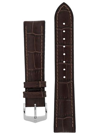 Hirsch Paul brown leather strap 092 50 28 0 10