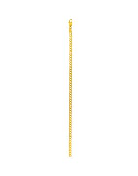 Lykken Basics gold curb chain 3.3mm
