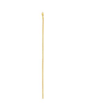 Lykken Basics gold curb chain 2.4mm