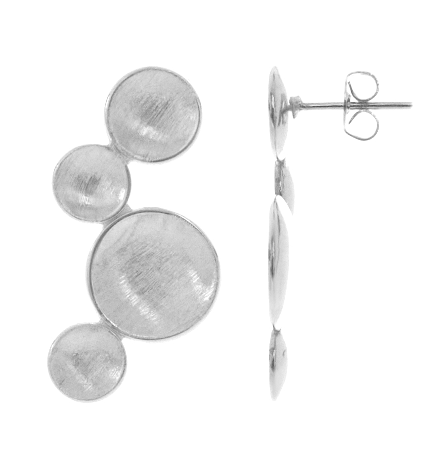 Hopeapuro Werla Midi earrings