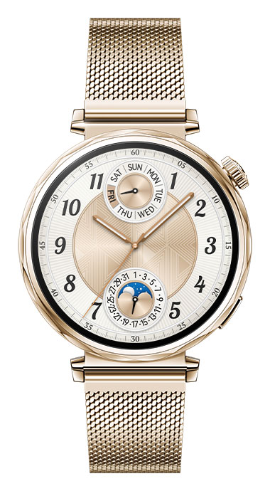 Huawei Watch GT5 41mm Gold + Freebuds 5I White Gift Box 