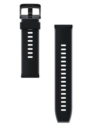 Huawei Watch GT 46 mm / Watch 3 Black Fluoroelastomer Strap 51994539