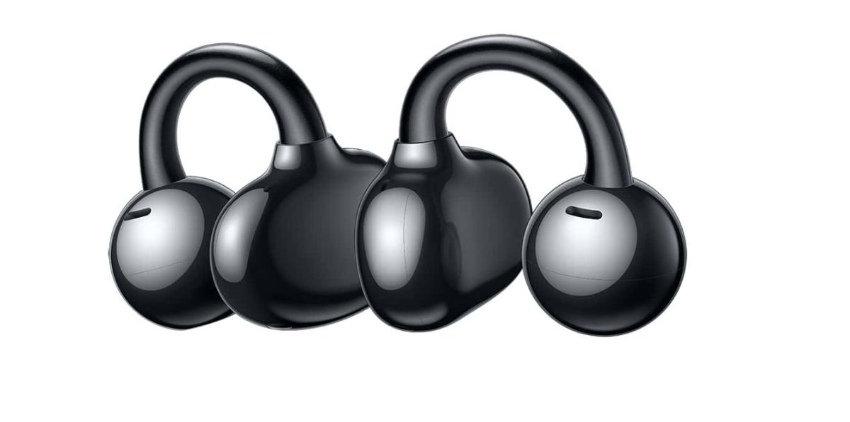Huawei FreeClip Black Wireless Bluetooth earbuds - watchesonline.com