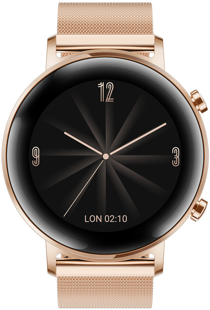 Smart Watches Free Huawei Watch Huawei Watch GT2 (42mm) Gold Metal