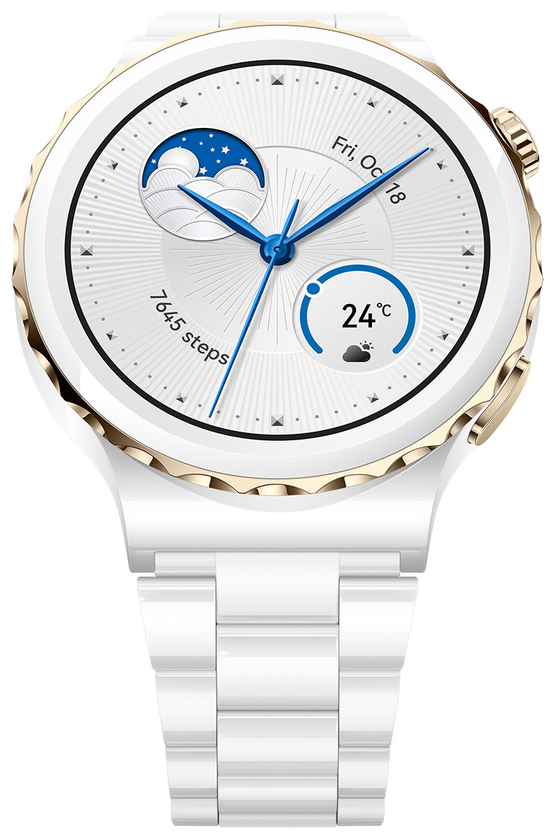 Huawei Watch GT 3 Pro White Ceramic with White Ceramic Starp 43 mm 55028824
