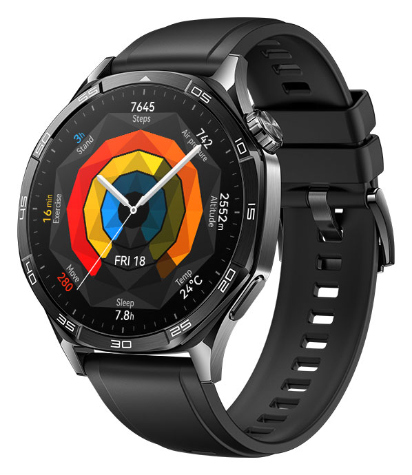 Huawei Watch GT5 46mm Black + Freebuds 5I White Gift Box