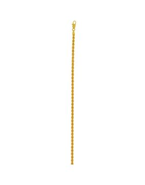 Lykken Basics cordell gold chain 3.3mm 46cm