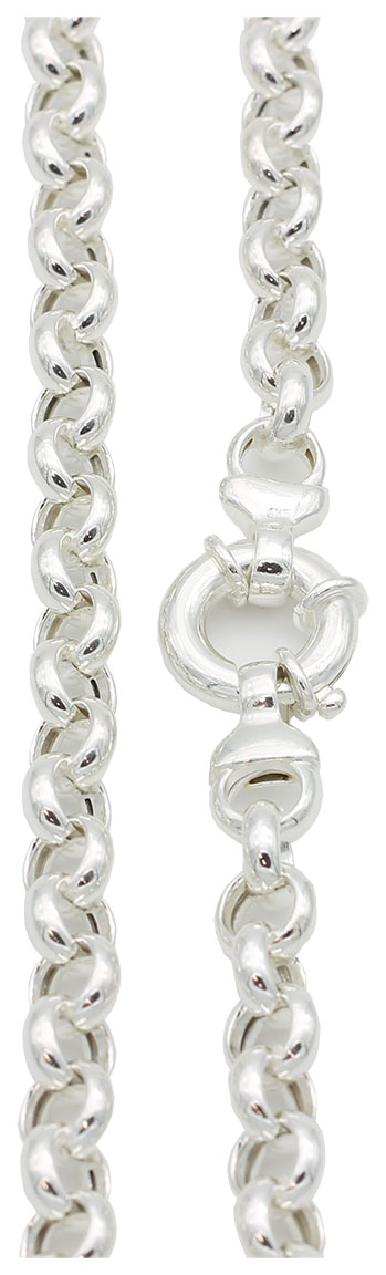 Belcher Chain Necklace 925 Sterling Silver 9mm PAPU9MM