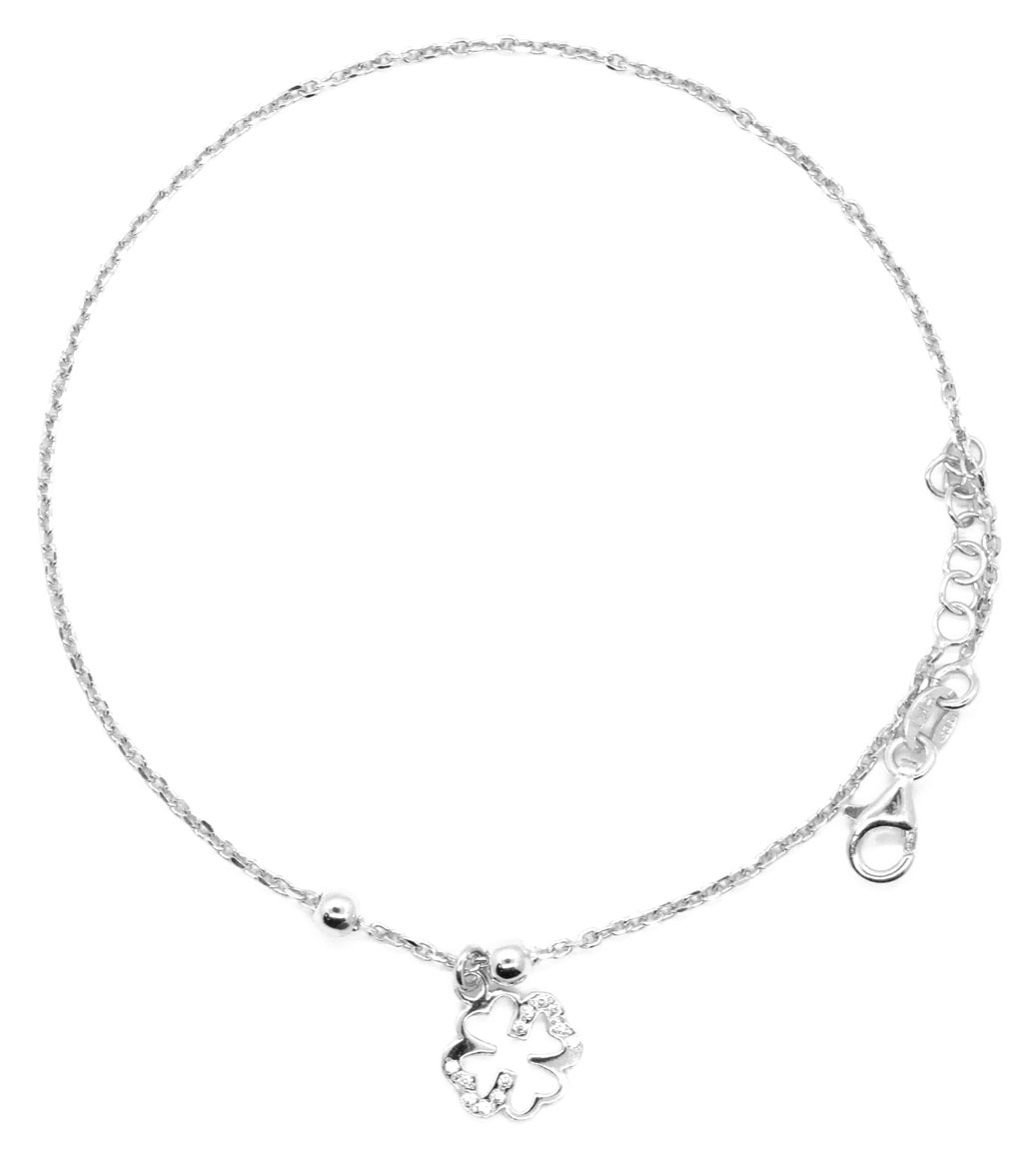 Ankle Bracelet 925 Sterling Silver NK43/25