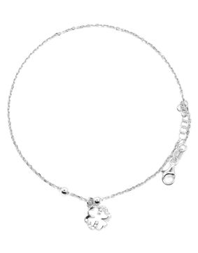 Ankle Bracelet 925 Sterling Silver NK43/25