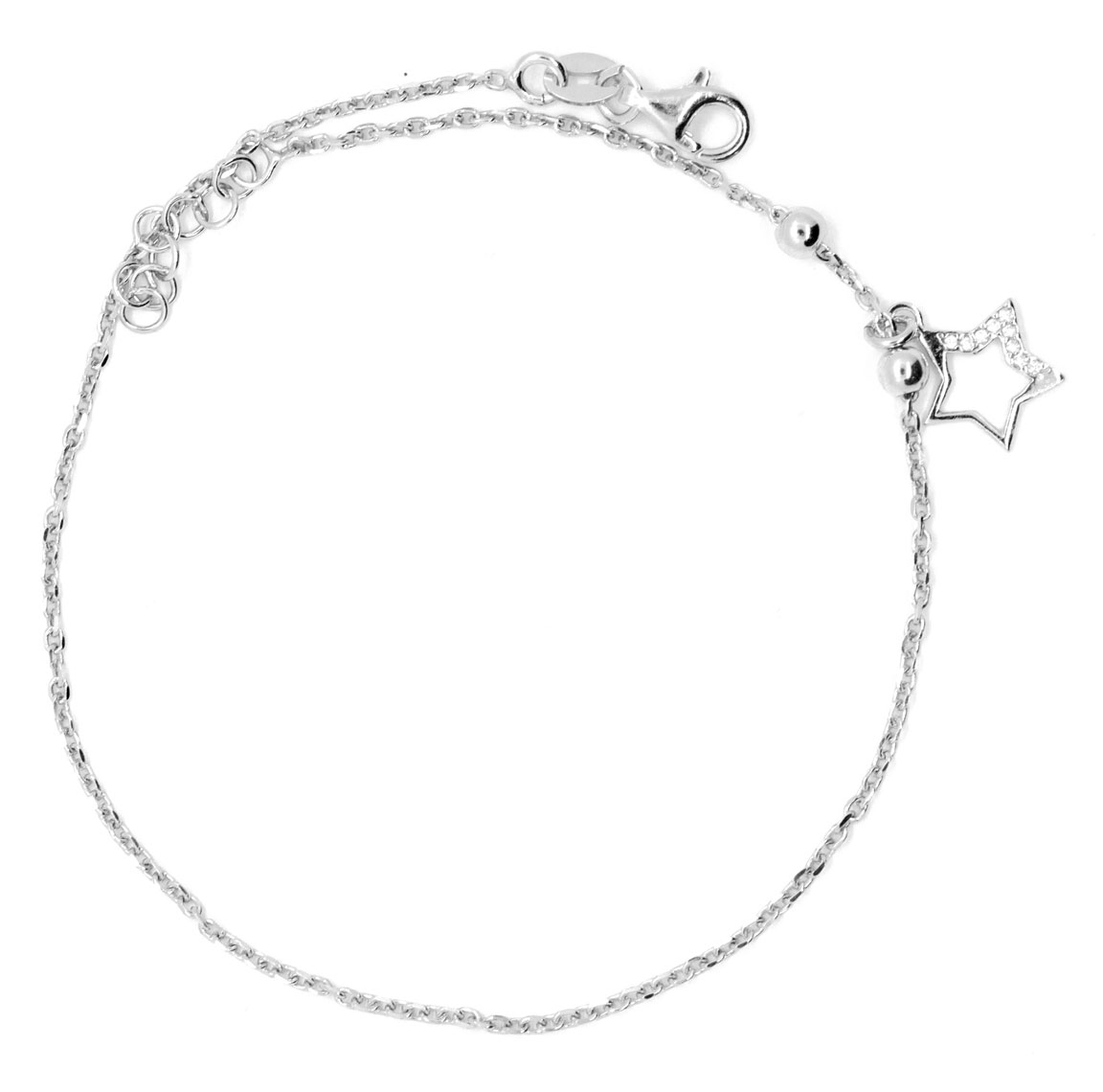 Ankle Bracelet 925 Sterling Silver NK42/25
